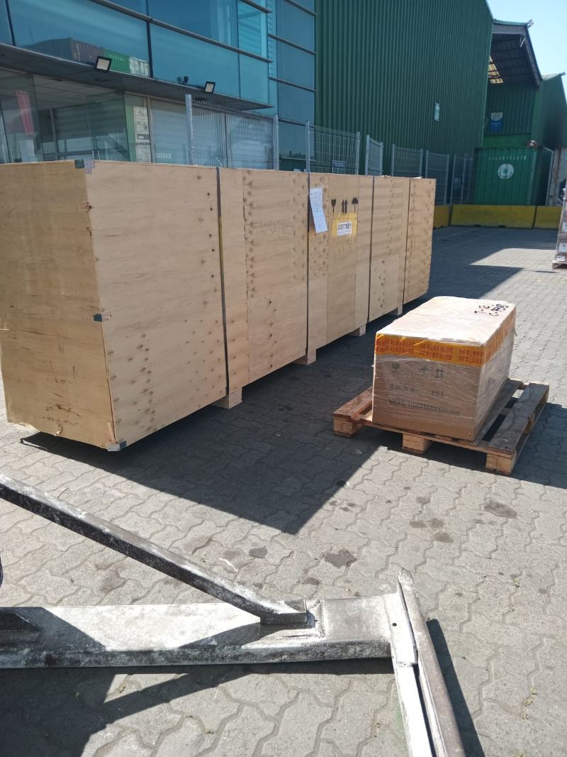 Carga paletizada en bodega